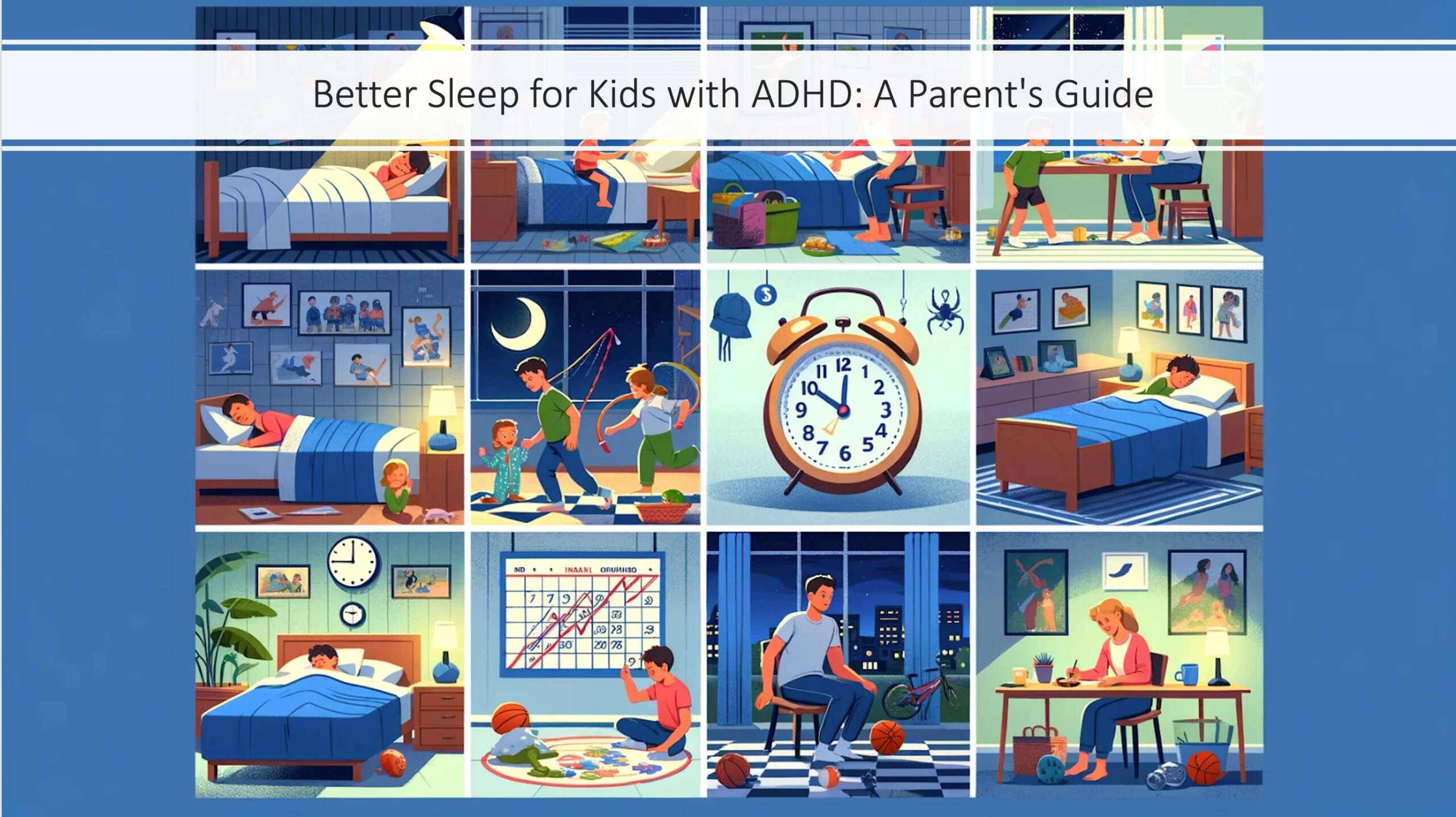 Better Sleep for Kids with ADHD: A Parent’s Guide